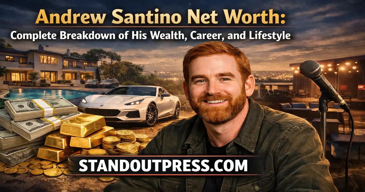 Andrew Santino Net Worth: Complete Breakdown of His Wealth, Career, and Lifestyle