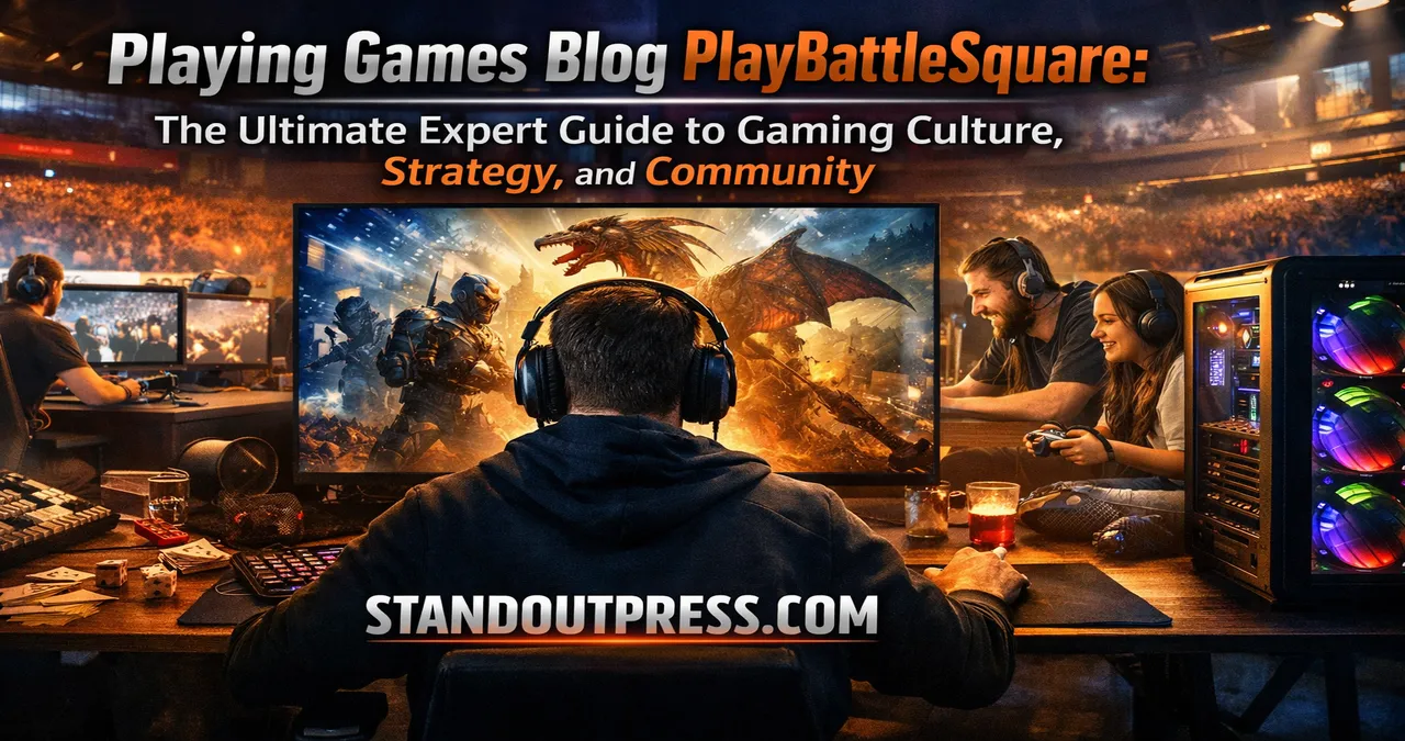 Playing Games Blog PlayBattleSquare: The Ultimate Expert Guide to Gaming Culture, Strategy, and Community