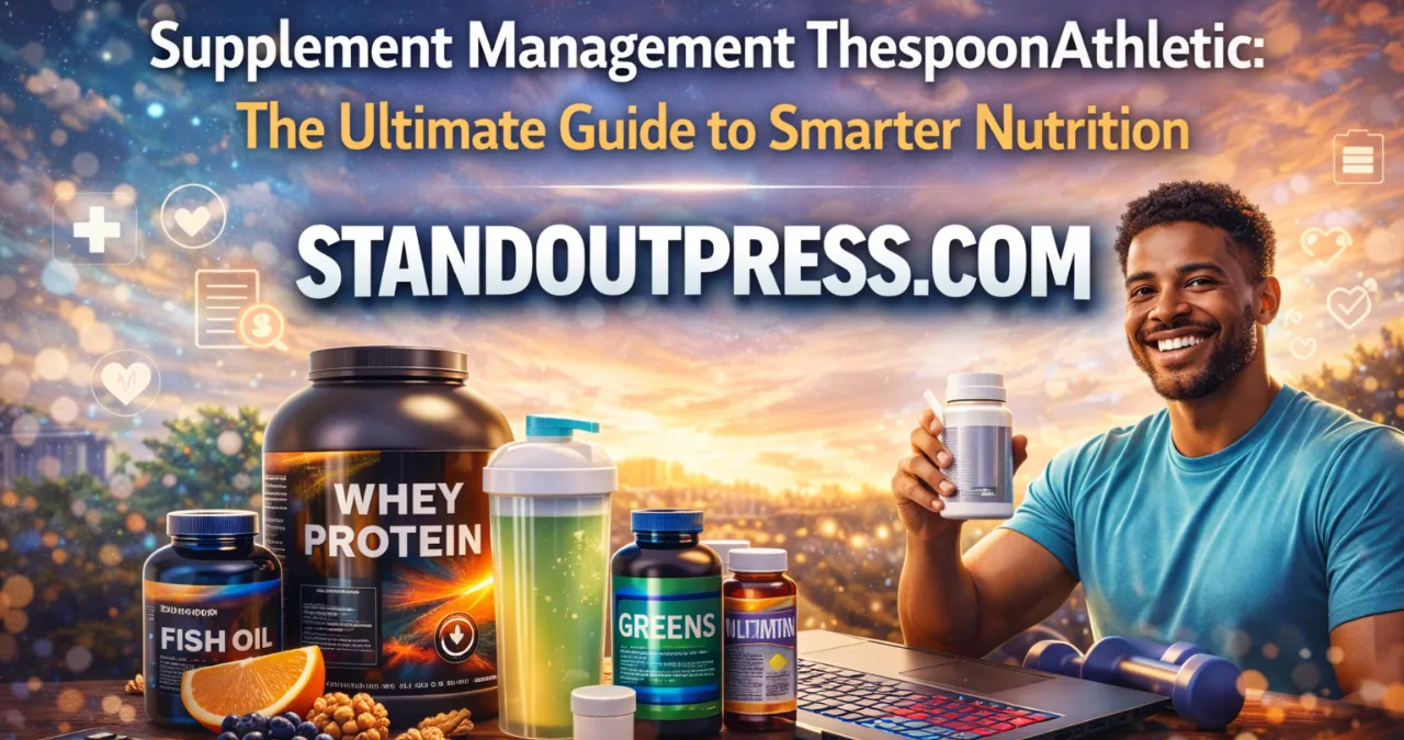 Supplement Management ThespoonAthletic: The Ultimate Guide to Smarter Nutrition